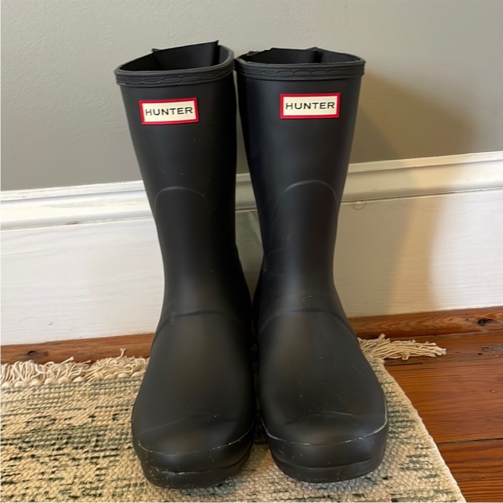 Hunter Black Women's Winter & Rain Boots